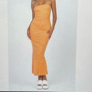 Princess Polly Oscar Strapless Knit Dress